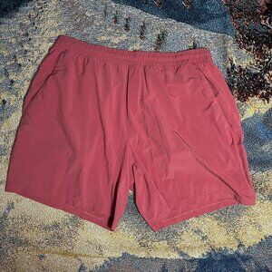 Lululemon Pace Breaker Linerless 7" XXL Brier Rose
